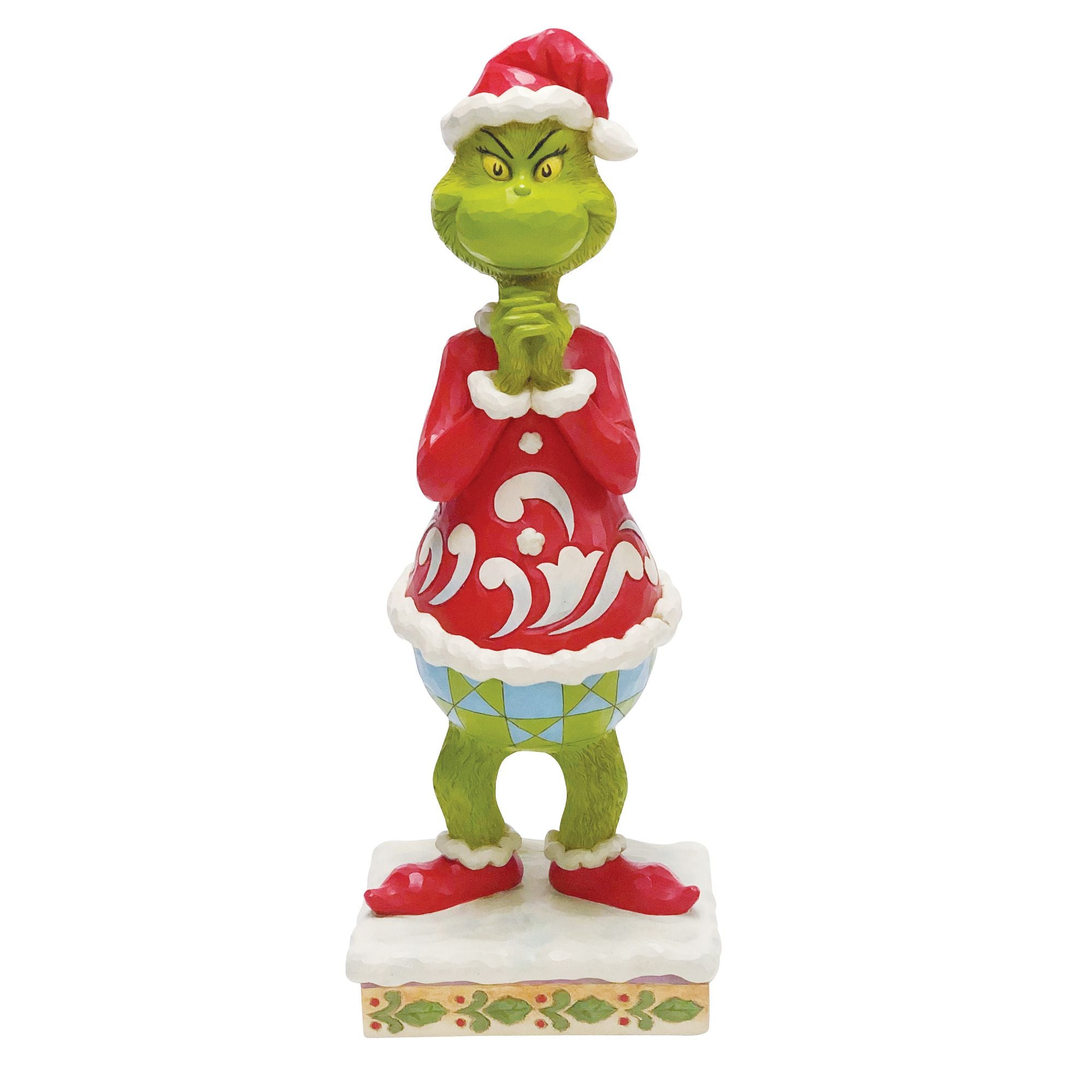 Grinch w/Hands Clenched Statue