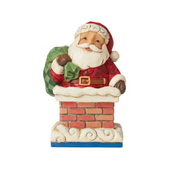 Mini Santa in Chimney