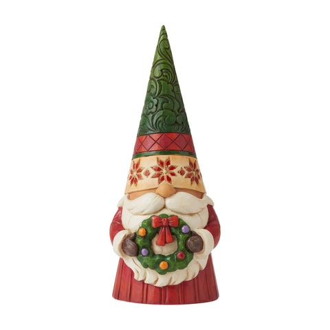 Christmas Gnome with Wreath