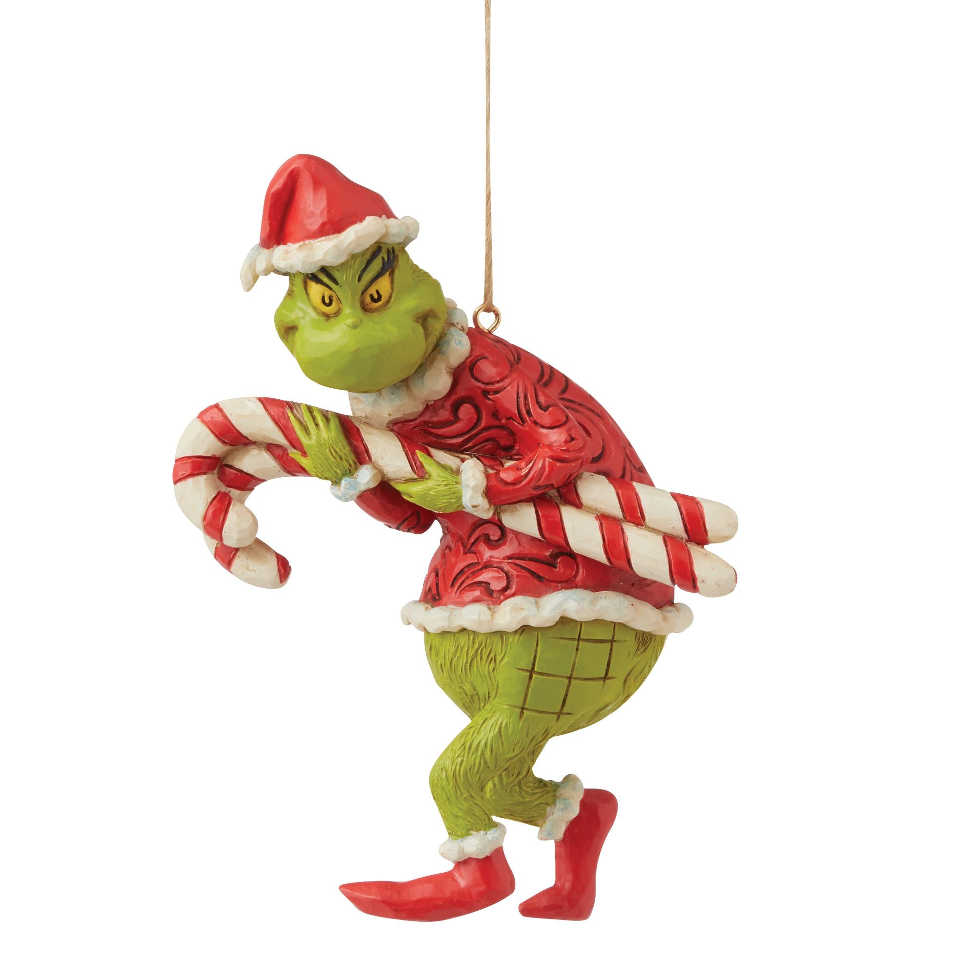 Grinch Candy Canes Ornament