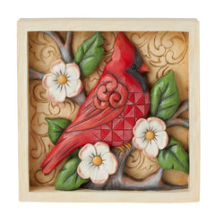 Cardinal Decorative Plaque
