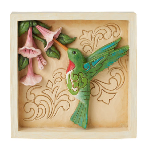 Hummingbird Decorative Plaque