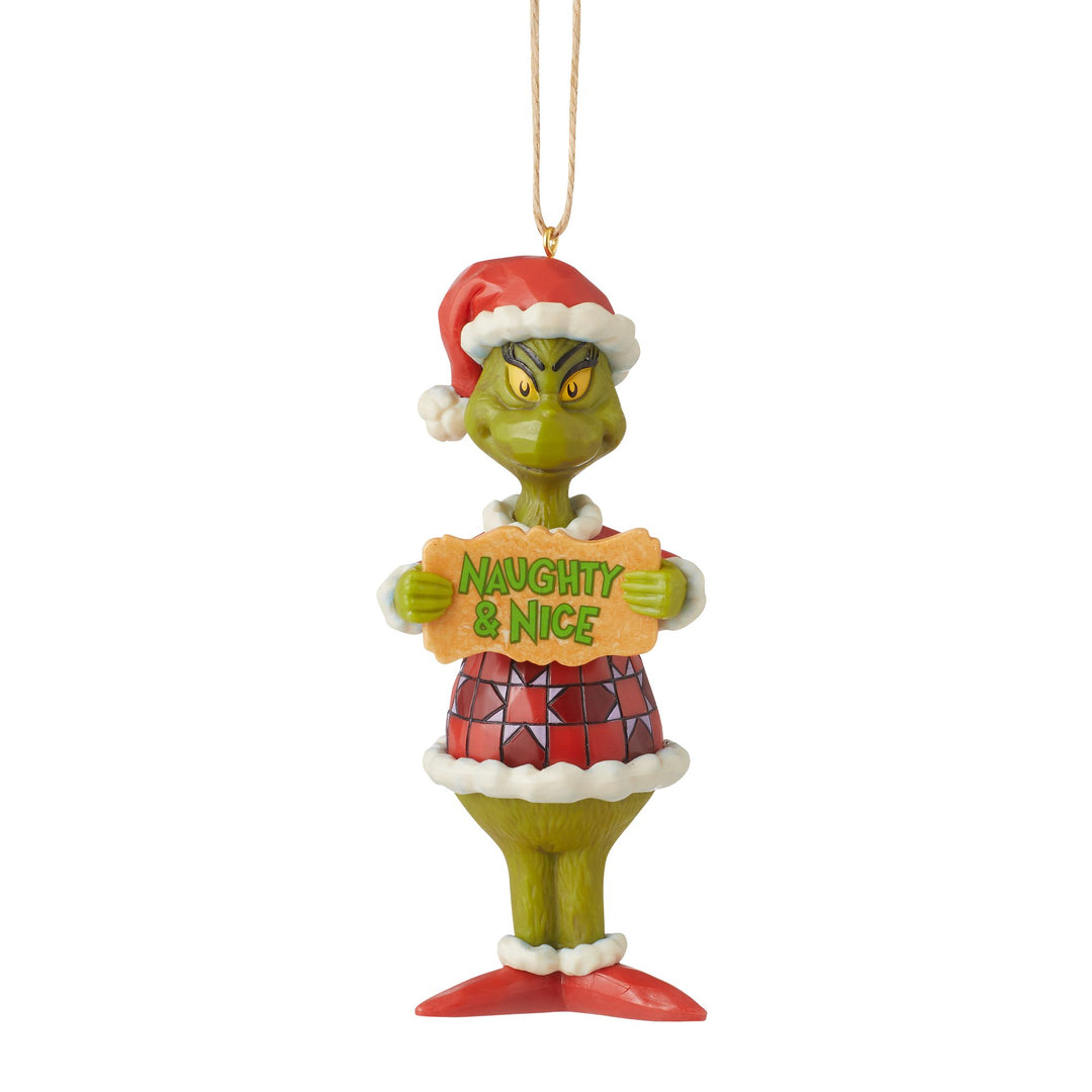 Grinch Naughty/Nice PVC Orn