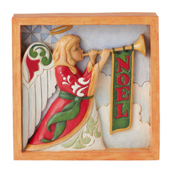 Angel with Trumpet Plaque