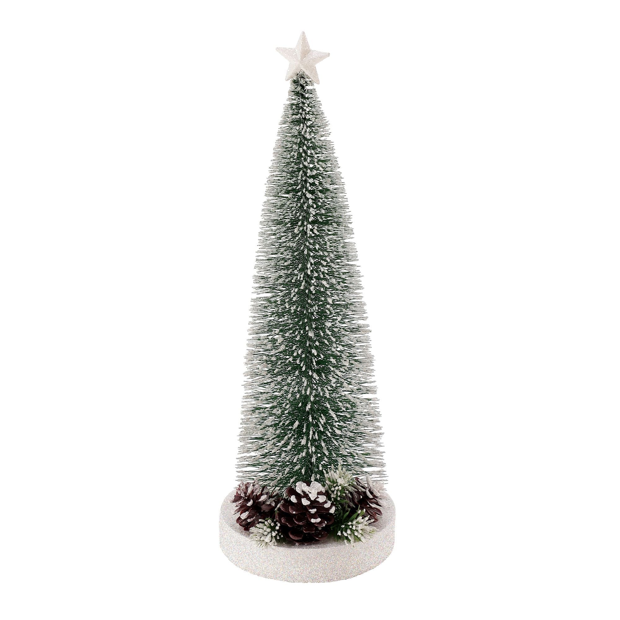 White Med Pinecone Tree