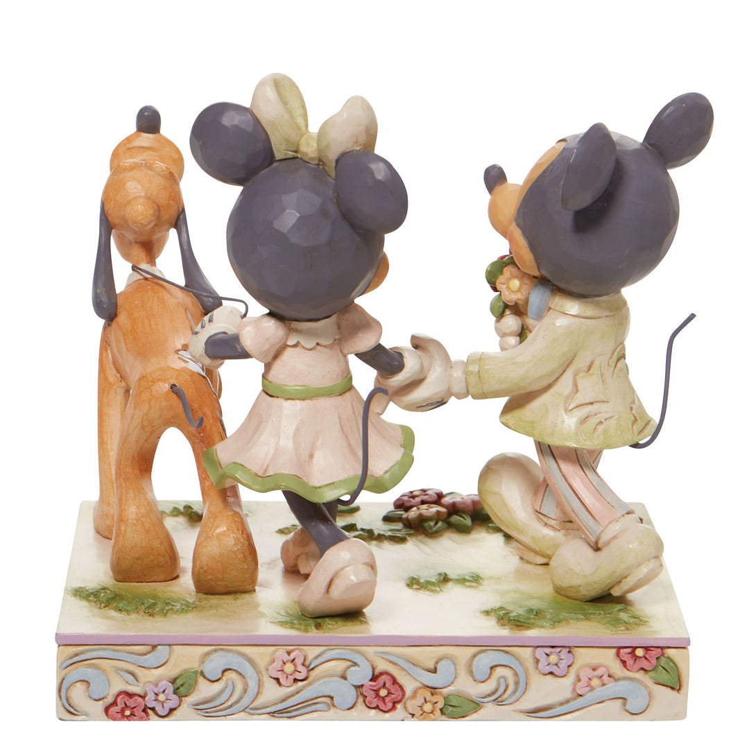 White Woodland Mickey&Minnie