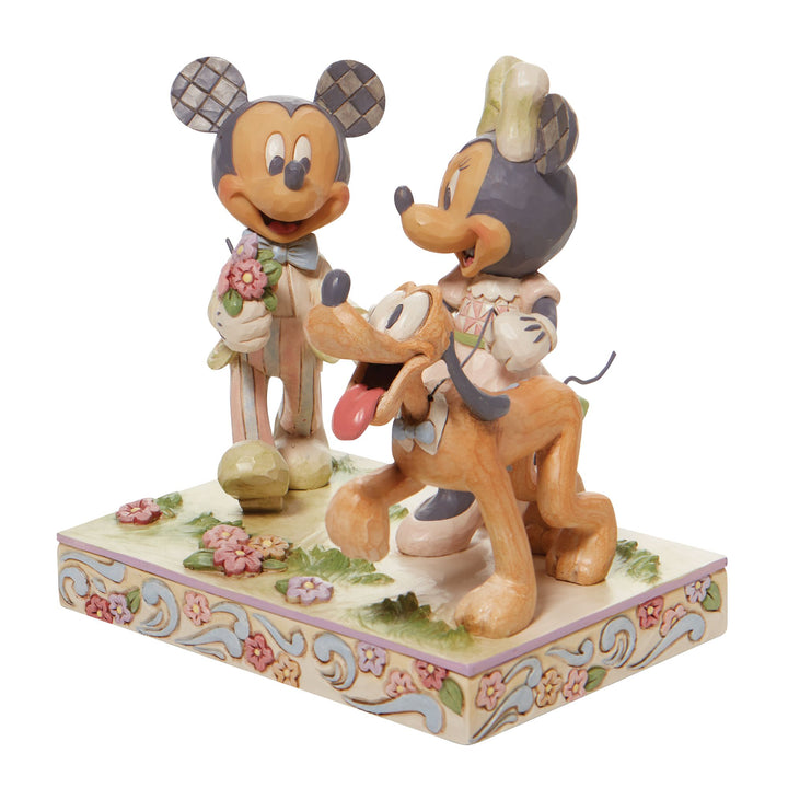 White Woodland Mickey&Minnie