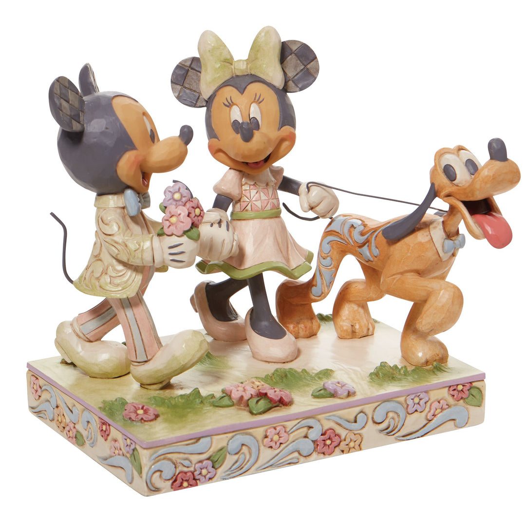 White Woodland Mickey&Minnie