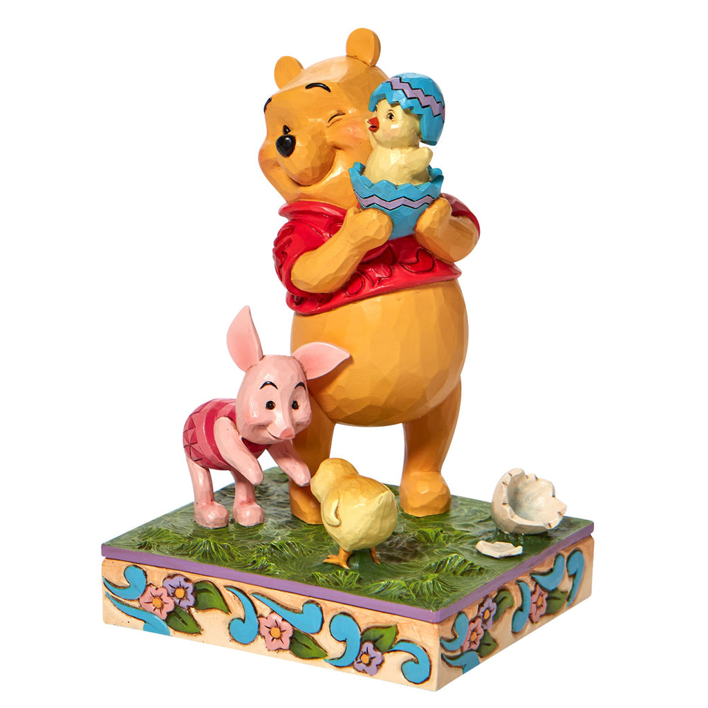 Pooh & Piglet with Chick