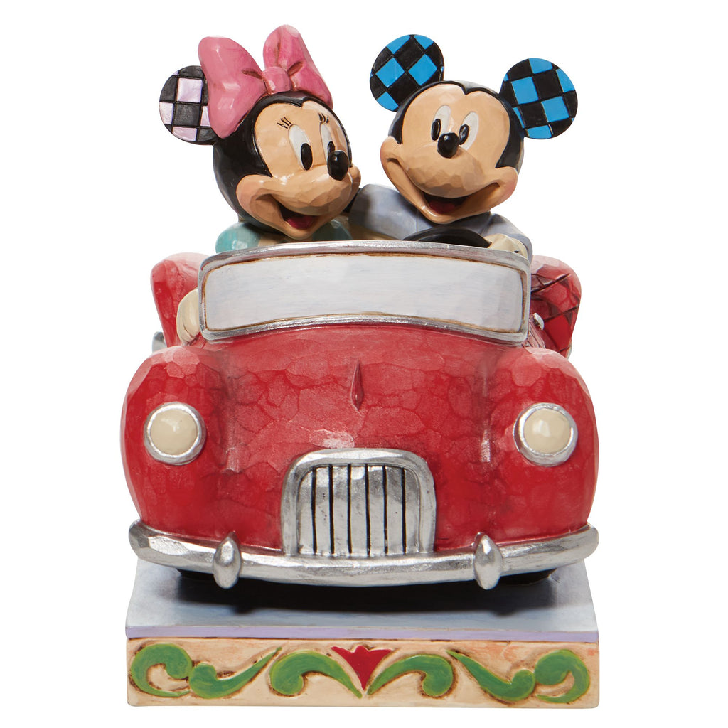 Minnie and Mickey in Car – Jim Shore