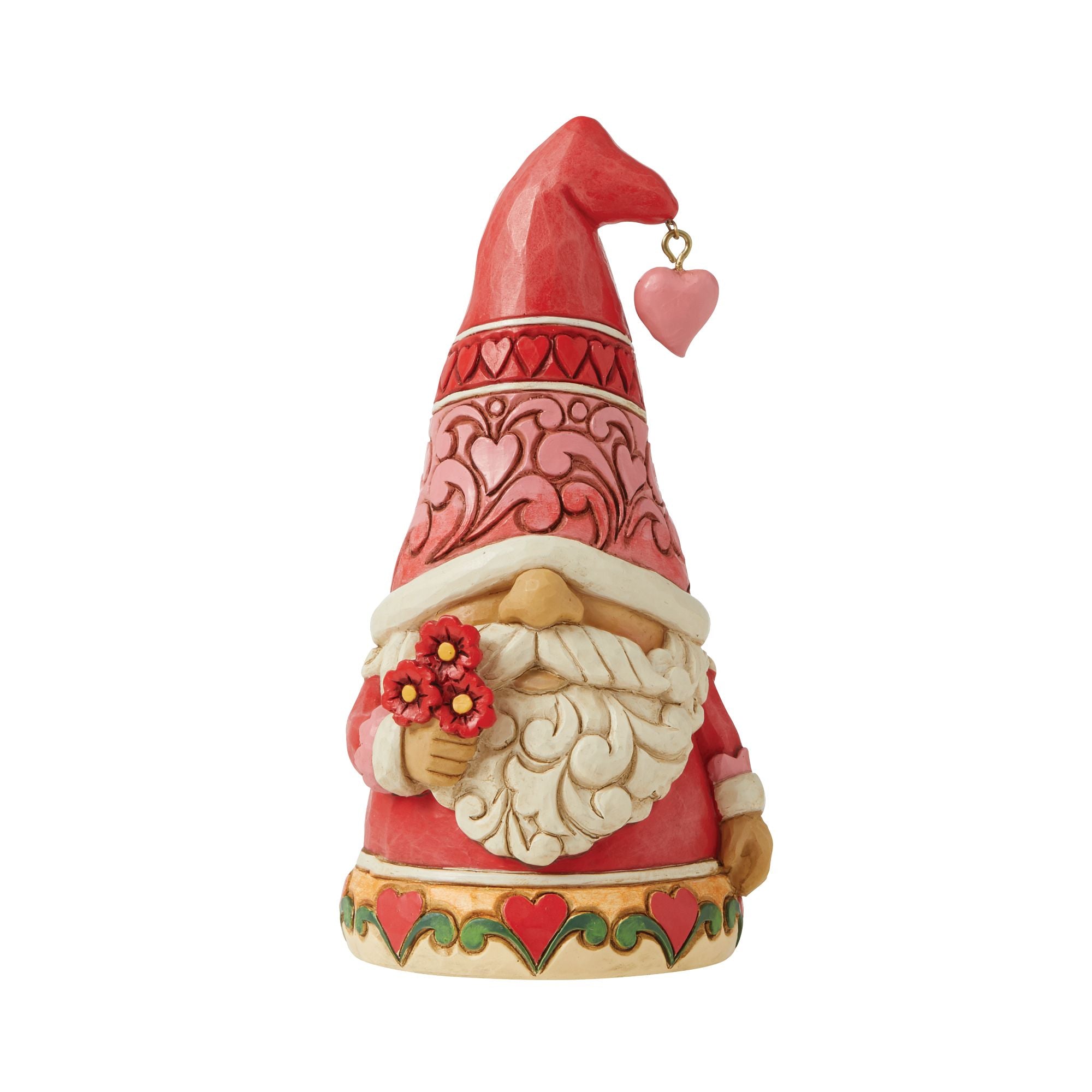 Love Gnome with Red Hearts Hat