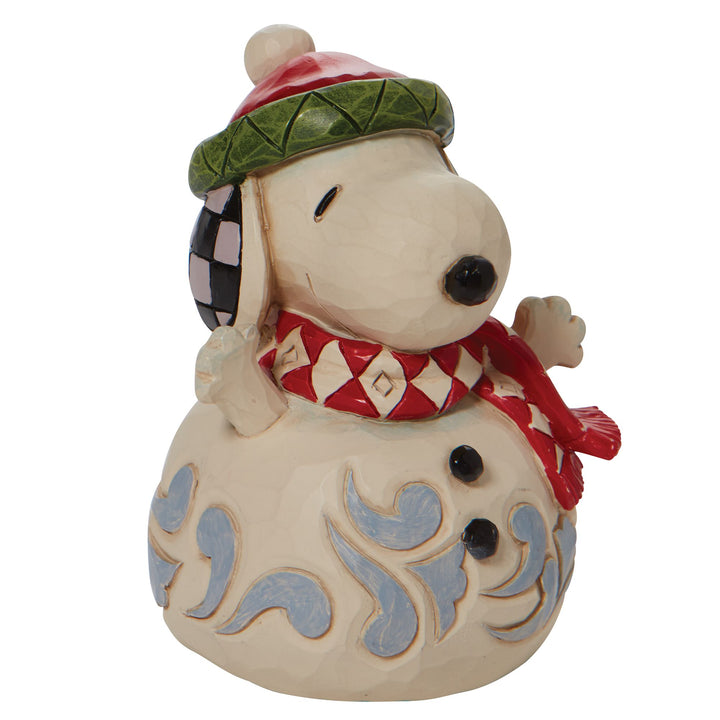 Snoopy Snowman Mini