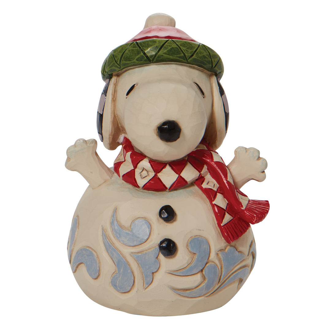 Snoopy Snowman Mini