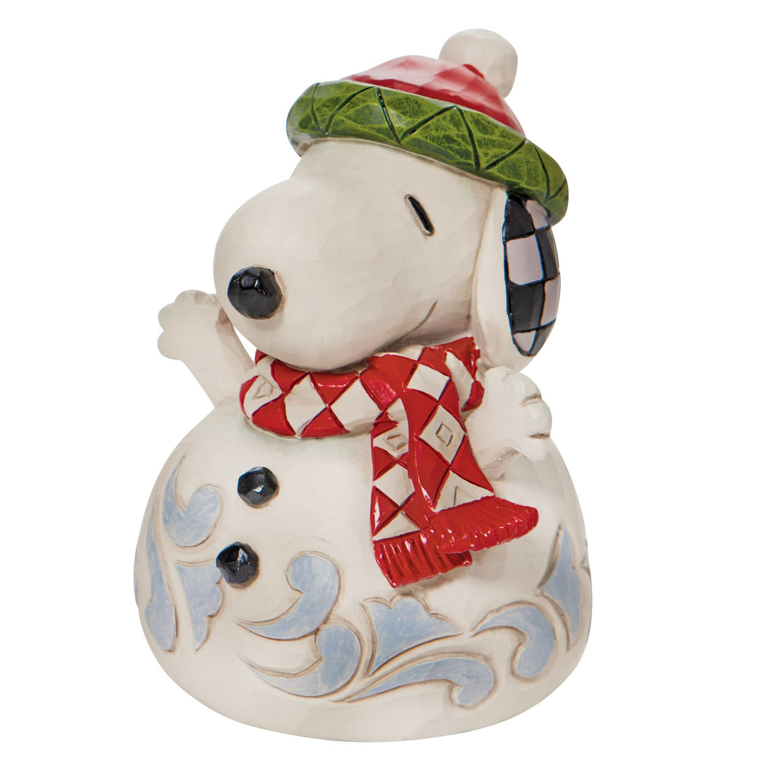 Snoopy Snowman Mini