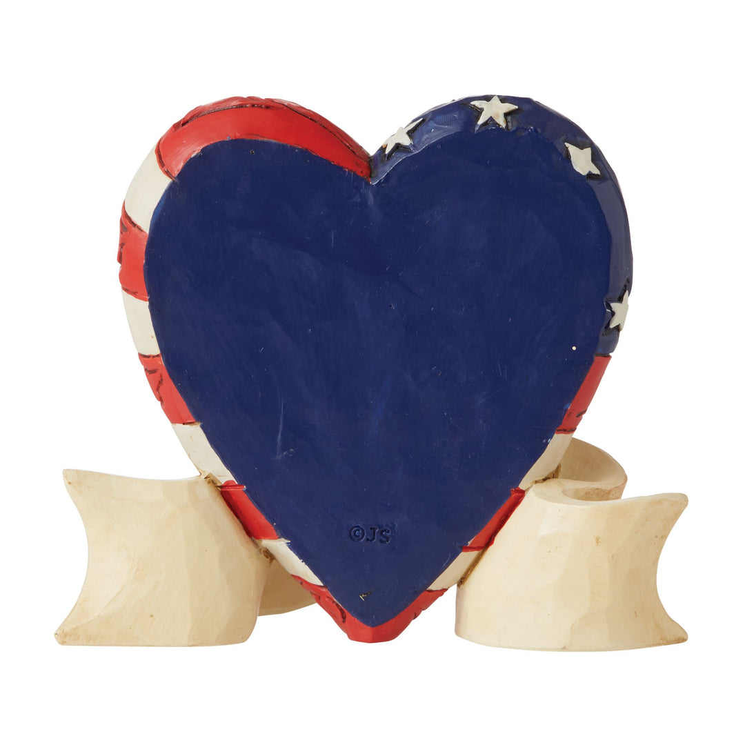 Mini Patriotic Beautiful Heart