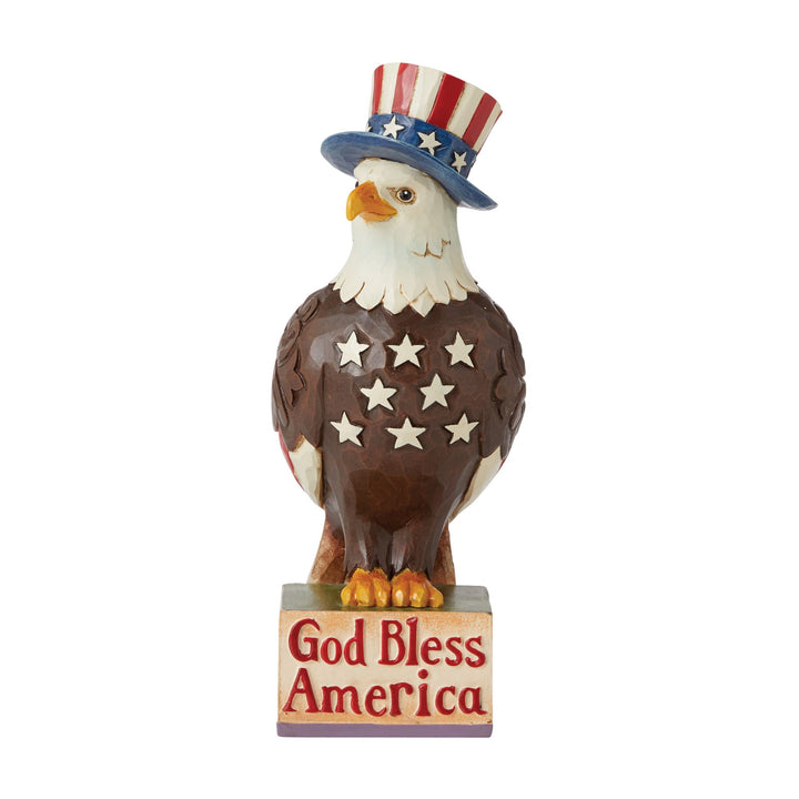 Patriotic Bless America Eagle