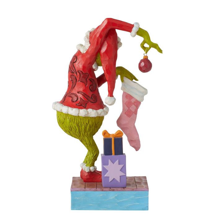 Grinch Stealing Ornament