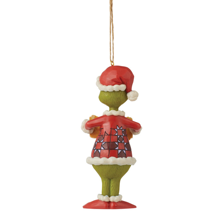 Grinch I'm Here PVC Ornament