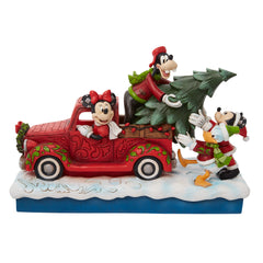 Red Truck with Mickey and Frie