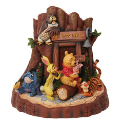 Pooh Carved by Heart