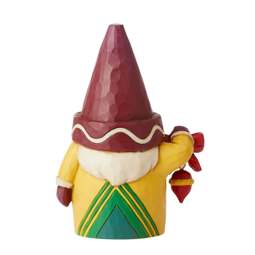Gnome Holding Ornament