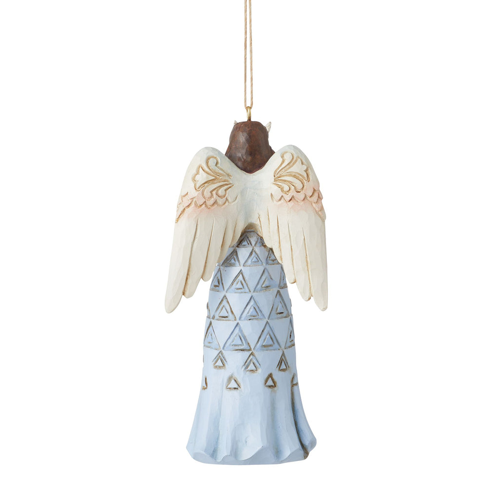 Angel Heart & Dove Hanging Ornaments - 3 Assorted