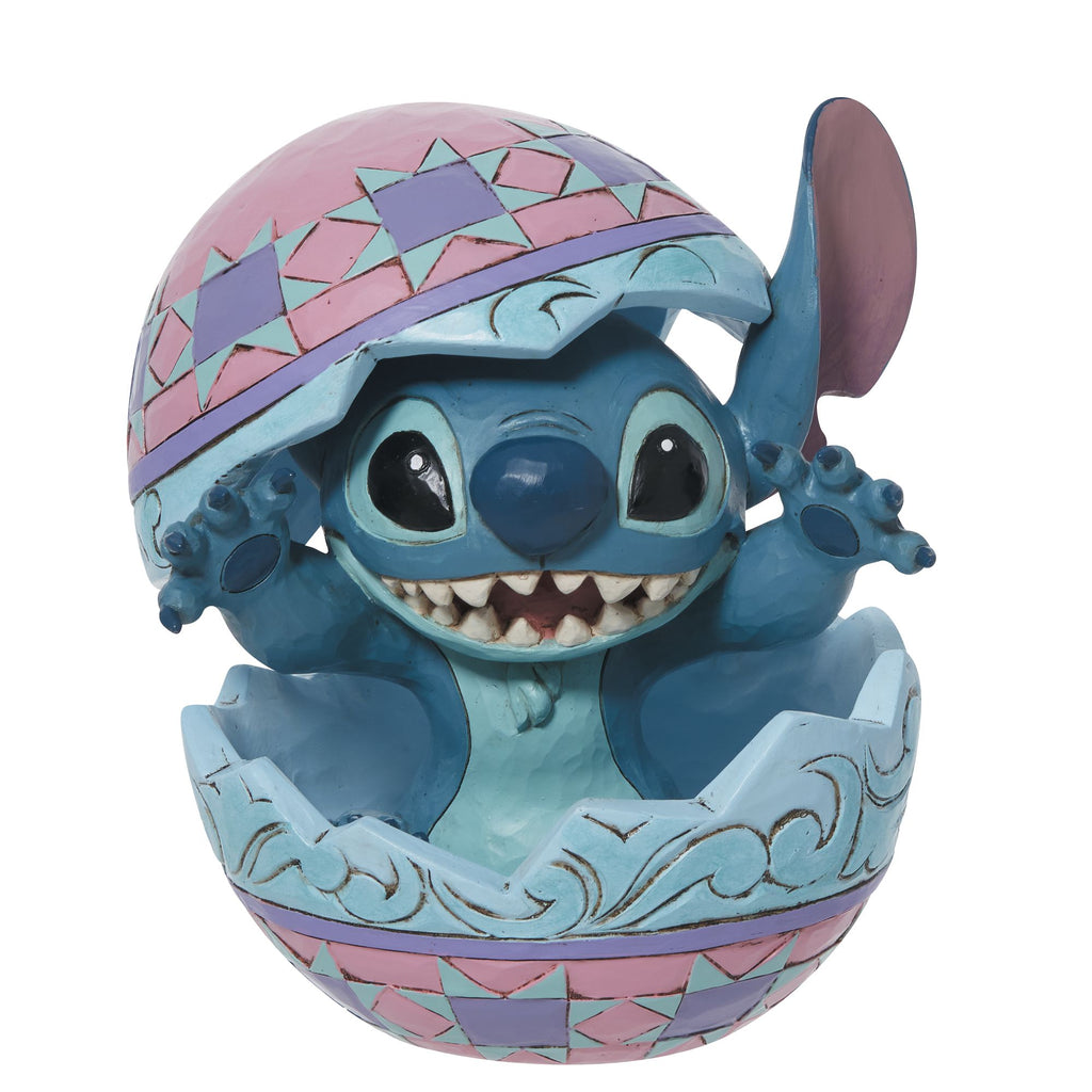 Disney Traditions Lilo & Stitch Stitch in an Easter Egg by Jim Shore Statue
