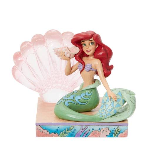 Disney The Little Mermaid Ariel in Seashell Snow Globe, Hallmark Awesome  Gifts