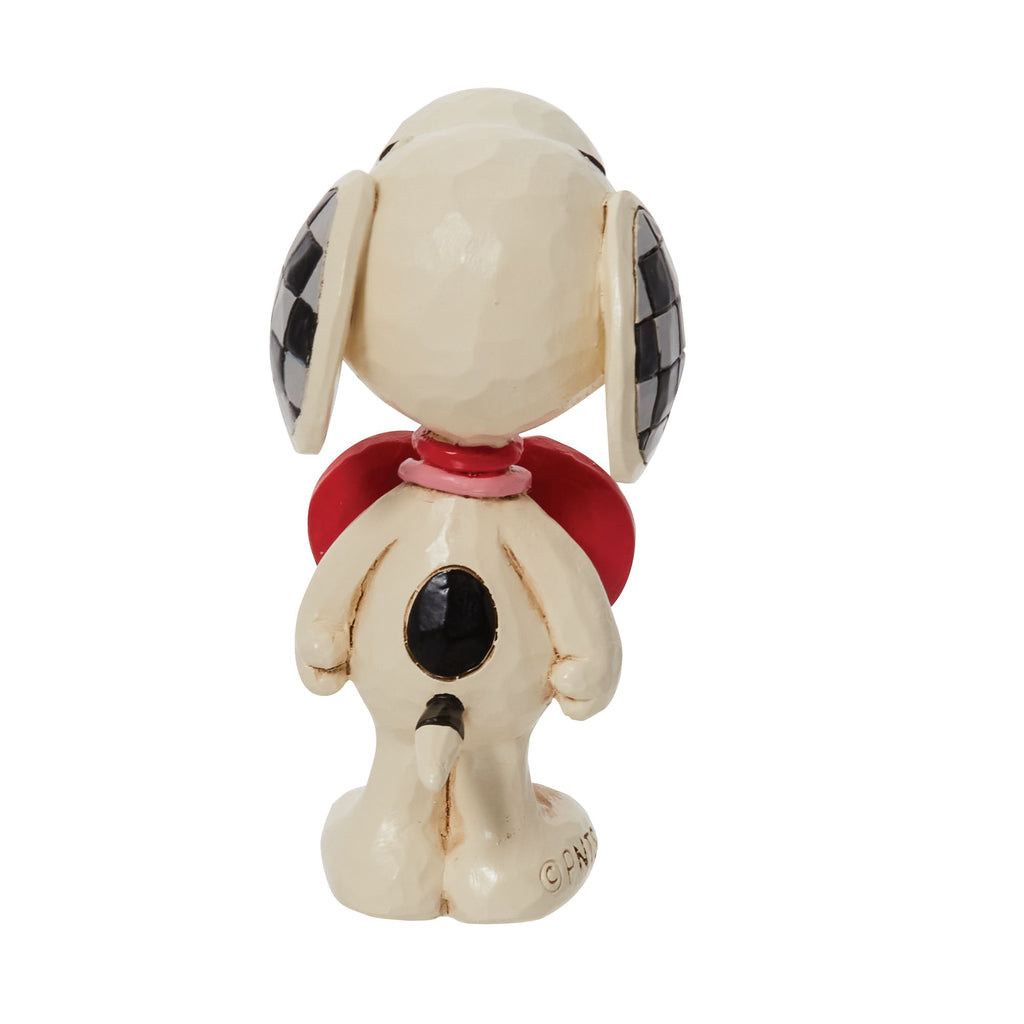 Snoopy wearing Heart Sign – Jim Shore