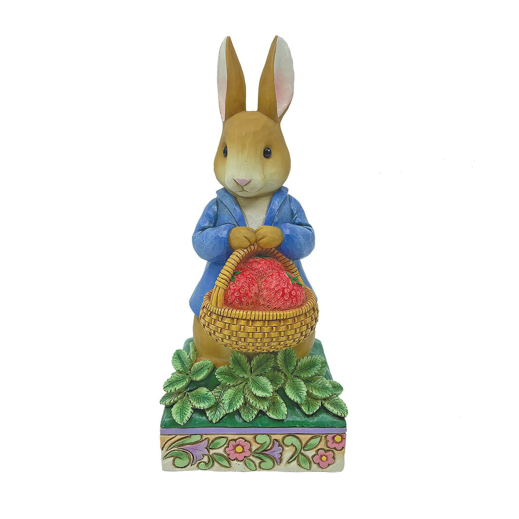 Peter Rabbit with Strawberries