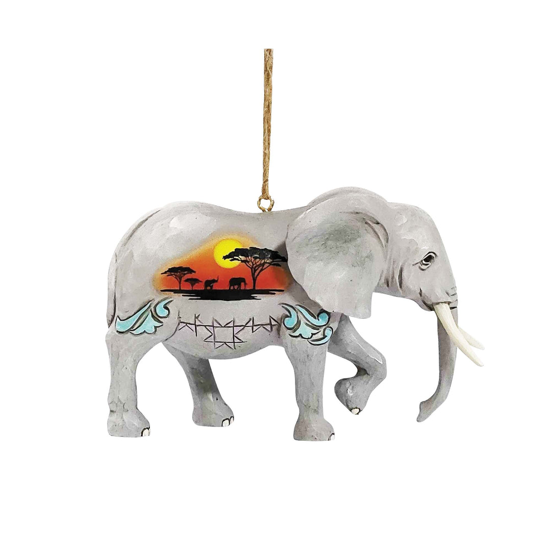 African Elephant Ornament